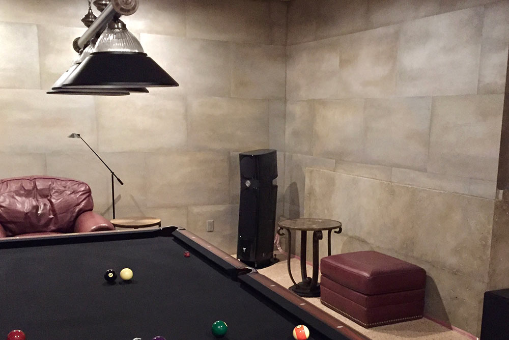 Billiards Room Entertainment System