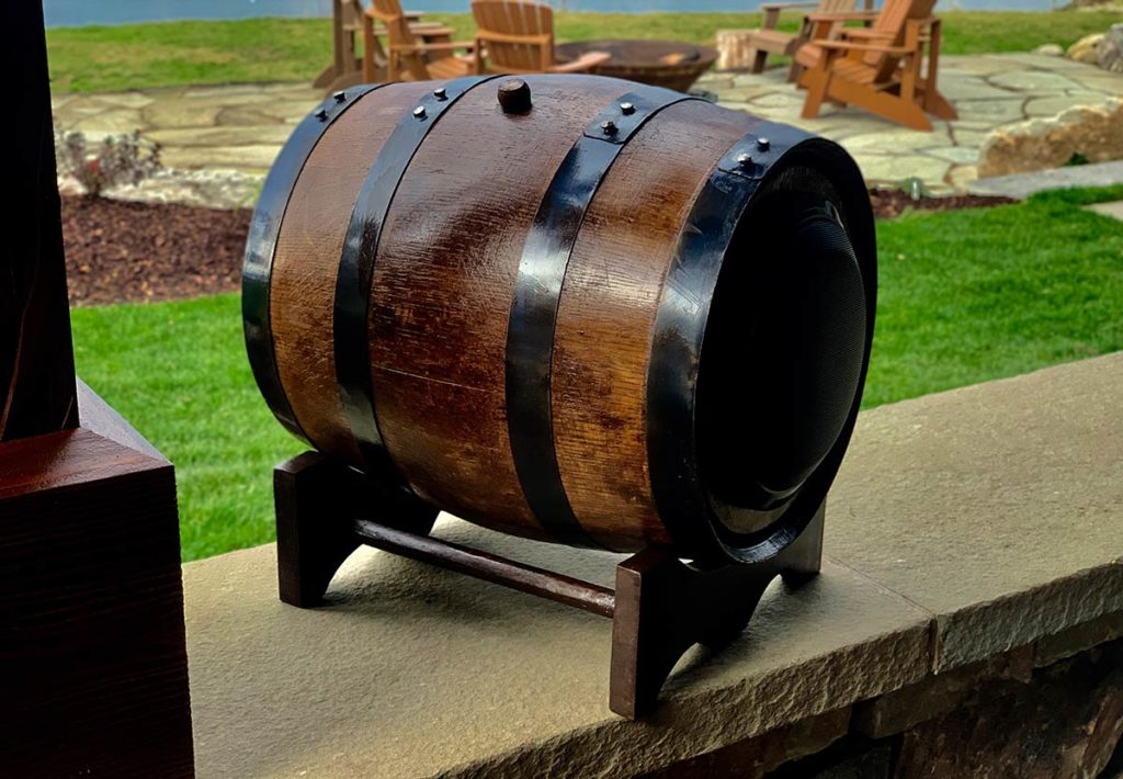 Barrel Speakers Have Arrived! Nuts About HiFi