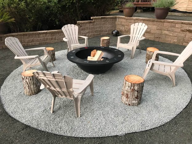 Fire Pit Sound System Installation